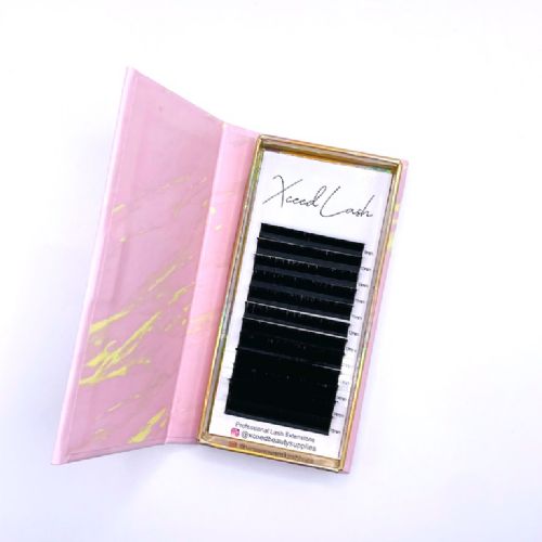 Auto Fan Blooming Lash Extensions Single Tray D Curl 0.05mm 10mm